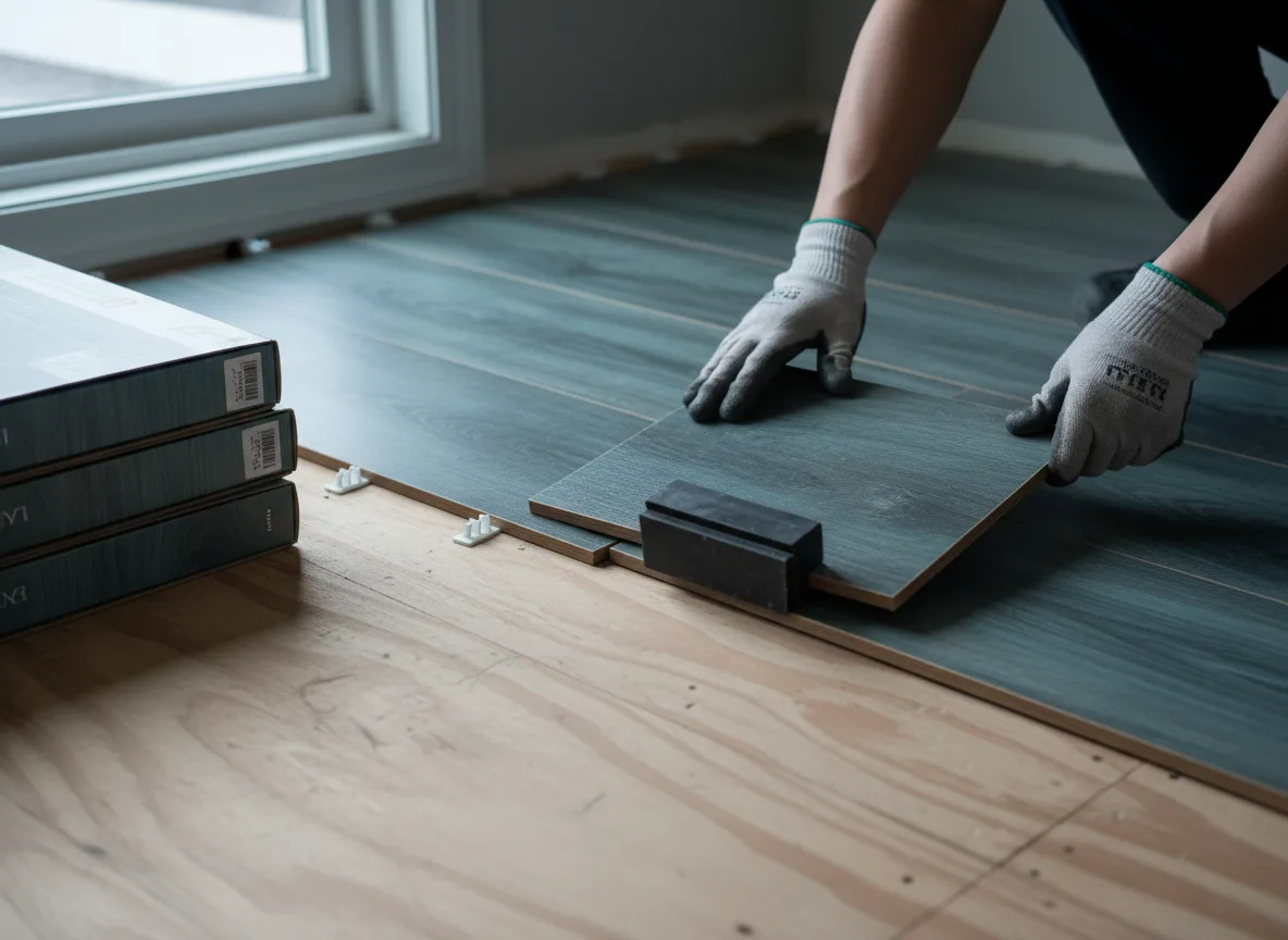 Luxury Vinyl Plank Installation company in Esmond, ND